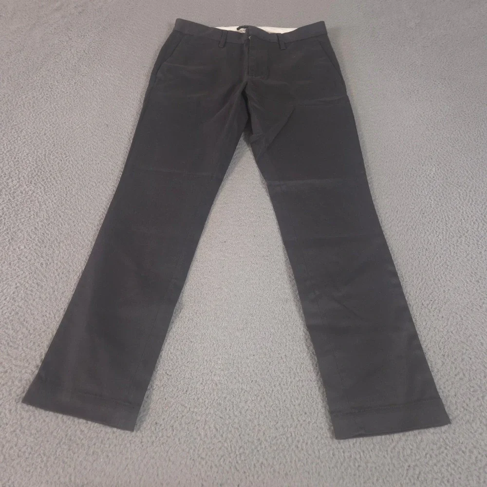 Banana Republic Pants Mens 30x30 Charcoal Fulton Skinny Rapid Movement Chino